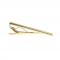 Double Bar Tie Clip Gold Tone Designer 1.JPG